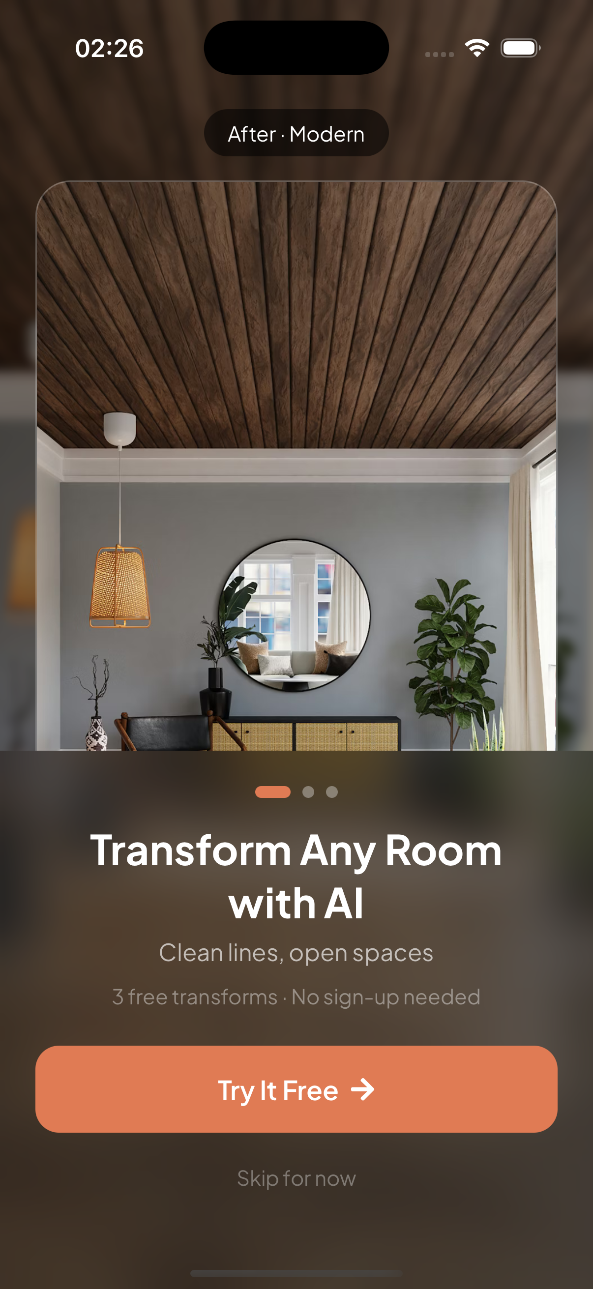 Decorifai App Interface